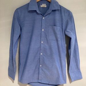 Blue long sleeve shirt